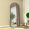 Miroir à poser de 165 × 60 cm avec cadre noir, grand miroir Voir les images du produit 4