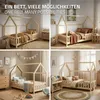 Łóżeczko dziecięce ML-Design 80 x 160 cm z zabezpieczeniem Podgląd zdjęcia produktu 5