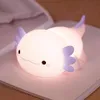 LED Axolotl Nachtlicht,Verstellbares Silikon Produktbild-Vorschau 1