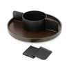 Umbra Dreh-Organizer Bellwood, Lazy Susan Drehteller, Holz, Produktbild-Vorschau 2