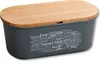 KESPER Brotbox Brotkasten grau, inkl. Bambus-Schneidebrett, Produktbild-Vorschau 1