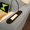 Letto imbottito Merax, divano letto 90x200 cm con luce di Anteprima dell’immagine prodotto 11