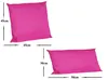 2er Set Outdoor Lounge Kissen Set 45x45cm + 30x50cm Produktbild-Vorschau 3