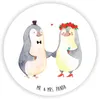 Mr. & Mrs. Panda magnet Pinguin Heirat - Weiß - Geschenk, Produktbild-Vorschau 1