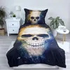 Bettbezug Skull - 140 X 200 cm - 70 x 90 cm Podgląd zdjęcia produktu 2