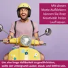 Blumen-Aufkleber-Set Blümchen blau braun I Flower-Power Produktbild-Vorschau 4