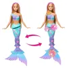 Barbie Sirena con flores mágicas, de pelo rubio Vista previa de la imagen del producto 5