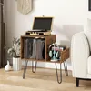 KOMFOTTEU stojak na gramofon ze stacją ładującą, stojak na Podgląd zdjęcia produktu 7