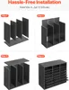 SucceBuy 24 - Organisateur de littérature à compartiments Voir les images du produit 6