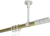 Interdeco Gardinenstange / Vorhangstange Messing-Optik / Produktbild-Vorschau 1