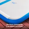 KM Fit Tapis Airtrack 3 m Bleu | pompe, sac & kit de Voir les images du produit 7