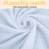 Baby Kapuzenhandtuch 80x80cm aus 100% Baumwolle - Weiches Produktbild-Vorschau 6