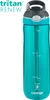 A teal Contigo water bottle with measurement markings and a flip-top lid, set against a white background. Anteprima dell’immagine prodotto