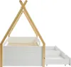 Tipi-Bett 90 x 190 cm mit Schubladen - Kiefernholz und MDF Produktbild-Vorschau 7