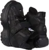 Buffalo 1348 14 2.0 Schnür Mid Hook  und Loop Damen Leder Produktbild-Vorschau 4