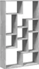 vidaXL Knihovna Betonově šedá 72x20x120,5 cm Dřevěný Náhled obrázku produktu 6