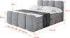 ALTDECOR Boxspringbett mit Fußteil - NINA-Z - 180x200  Grau Produktbild-Vorschau 4