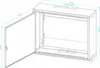 Box Multimedia Multimedia Verteilerschrank 54x42x18cm Produktbild-Vorschau 10