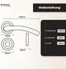 DOMINO Türgriff Drückergarnitur WC - Badezimmer Set | Produktbild-Vorschau 7