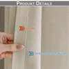 Tenda extra larga, divisorio opaco con binario, tende, Anteprima dell’immagine prodotto 4