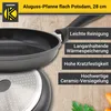Karl Krüger 21728P Aluguss-Pfanne Potsdam, 28 cm, flach Produktbild-Vorschau 4
