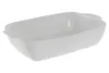 Auflaufform - Weiß - 24 x 40 cm - Steinzeug - mit Griffen Produktbild-Vorschau 1