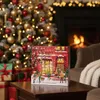 A Christmas-themed scene with a decorated tree, fireplace, and gifts, featuring a beauty advent calendar in the foreground. Produktbild-Vorschau