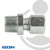 A close-up studio shot of a metal fitting. Produktbild-Vorschau