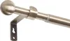 A close-up, studio shot of a single curtain rod with a ball finial and a bracket, against a white background. Produktbild-Vorschau
