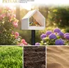 PATKAR Vogelhaus Futterhaus für Vögel mit Ständer aus Produktbild-Vorschau 7