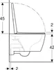 Geberit iCon Tiefspüler weiß Rimfree geschl.Form EFF3 Produktbild-Vorschau 6
