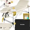 tectake® 3 Zonen Massageliege Ko Tao Breite 78 cm, Produktbild-Vorschau 9