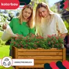 KOTARBAU® Donica Skrzynka Drewniana na Nóżkach 58 x 34 x 25 Podgląd zdjęcia produktu 2
