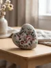 Clayre & Eef figurka dekoracyjna serce 11x11x4 cm szare Podgląd zdjęcia produktu 3