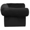 vidaXL Hundesofa mit Schublade Schwarz 75x50x38 cm Plüsch Produktbild-Vorschau 5