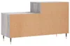 vidaXL Schuhregal Grau Sonoma 102x36x60 cm Holzwerkstoff Produktbild-Vorschau 6
