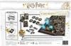 The back of a Harry Potter board game box, showing game components and artwork. Produktbild-Vorschau