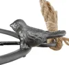 Vogeltränke Vogelbad Zink grau Vogel Futterschale Produktbild-Vorschau 6