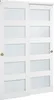 A white sliding door with frosted glass panels. Podgląd zdjęcia produktu