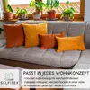 Selfitex 4er Set Cord Kissen inkl. Füllkissen, weich und Produktbild-Vorschau 4