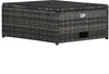 Set de jardin Lounge avec coussins Poly Rattan Salon de Voir les images du produit 17