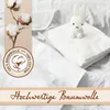 10er Set Spucktücher, 100% Baumwolle, 70x70 cm, weiß Produktbild-Vorschau 2