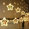 3m LED Weihnachten Stern Lichterkette 8 Lichtmodi Produktbild-Vorschau 4
