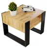 Moderner Couchtisch Eiche WOTAN 55x55 Cm Produktbild-Vorschau 1