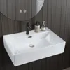 ZMH lavabo in Vetroceramica 60 × 42 × 15 cm lavabo da Anteprima dell’immagine prodotto 10