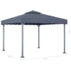 vidaXL Pavillon avec guirlande lumineuse LED 300x300 cm Voir les images du produit 8