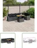 The Living Store 7-tlg. Garten-Sofagarnitur mit Kissen Produktbild-Vorschau 1