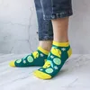 Lustige Sneaker-Socken aus Baumwolle, bunte Socken, Größen Produktbild-Vorschau 5