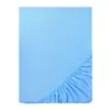 Jersey Spannbettlaken Hell blau 90-100 X 190-200 + 30 CM Produktbild-Vorschau 3