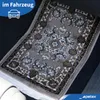Orientteppich 60 x 40 cm in beige für Auto/KFZ mit Fransen Produktbild-Vorschau 5